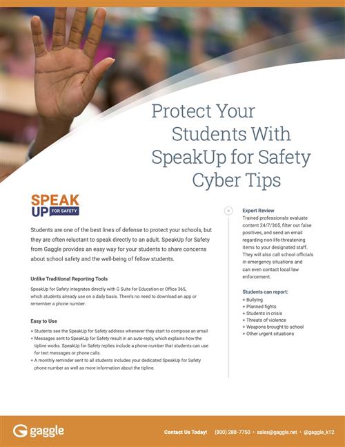 Speak Up 